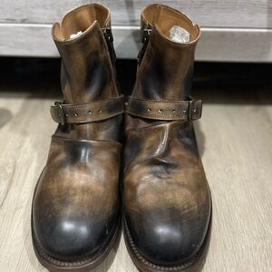 John Varvatos Collection Vintage Jodhpur boots